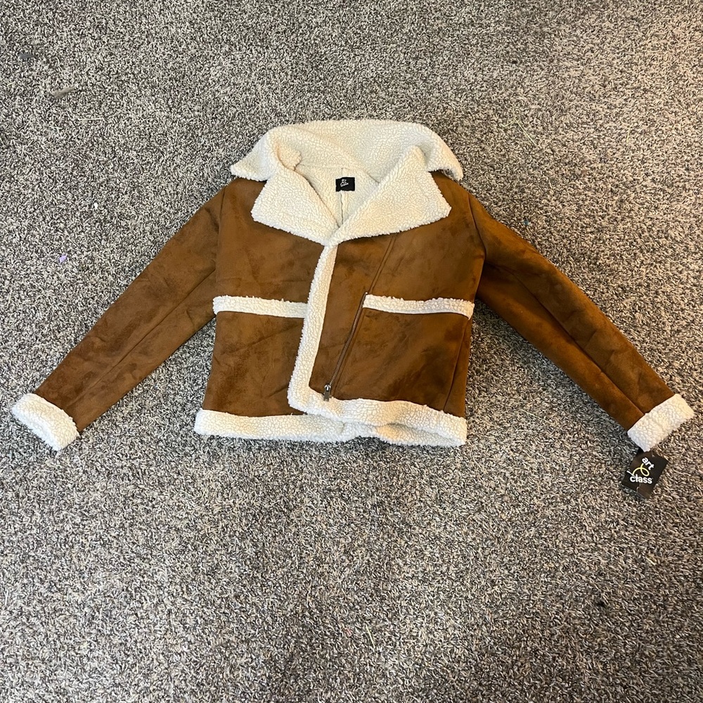 Art Class Faux Fur Winter Coat